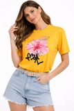 Flower Oversized - Oversized Tee