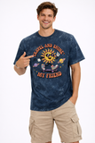 Travel & Shine - Acid Washed Tee