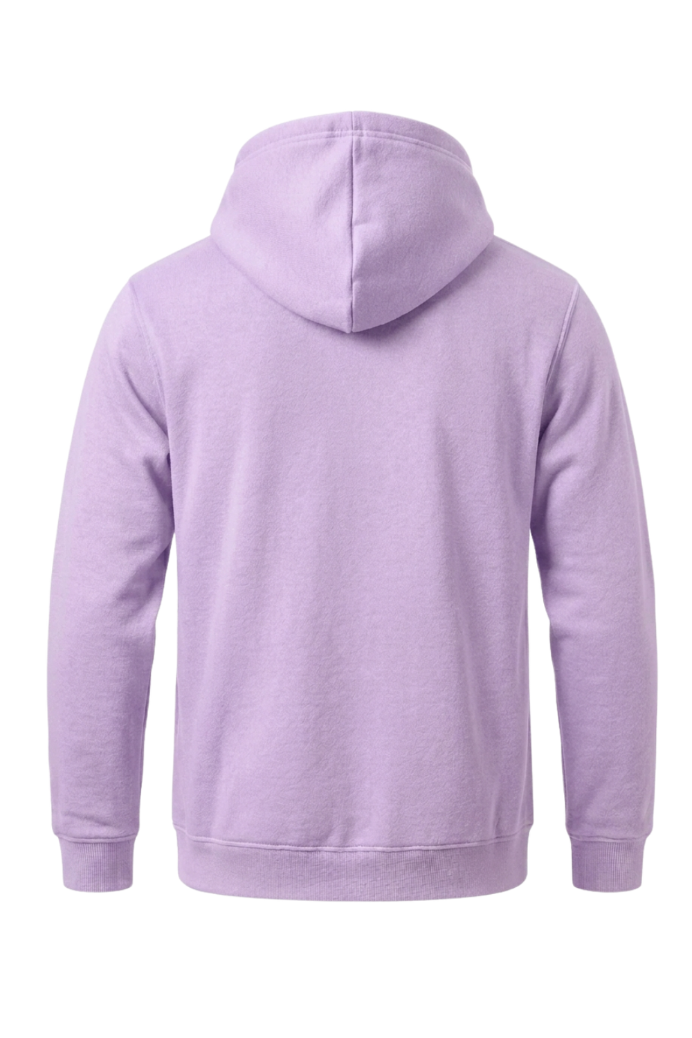 Purple hoodie on a white background