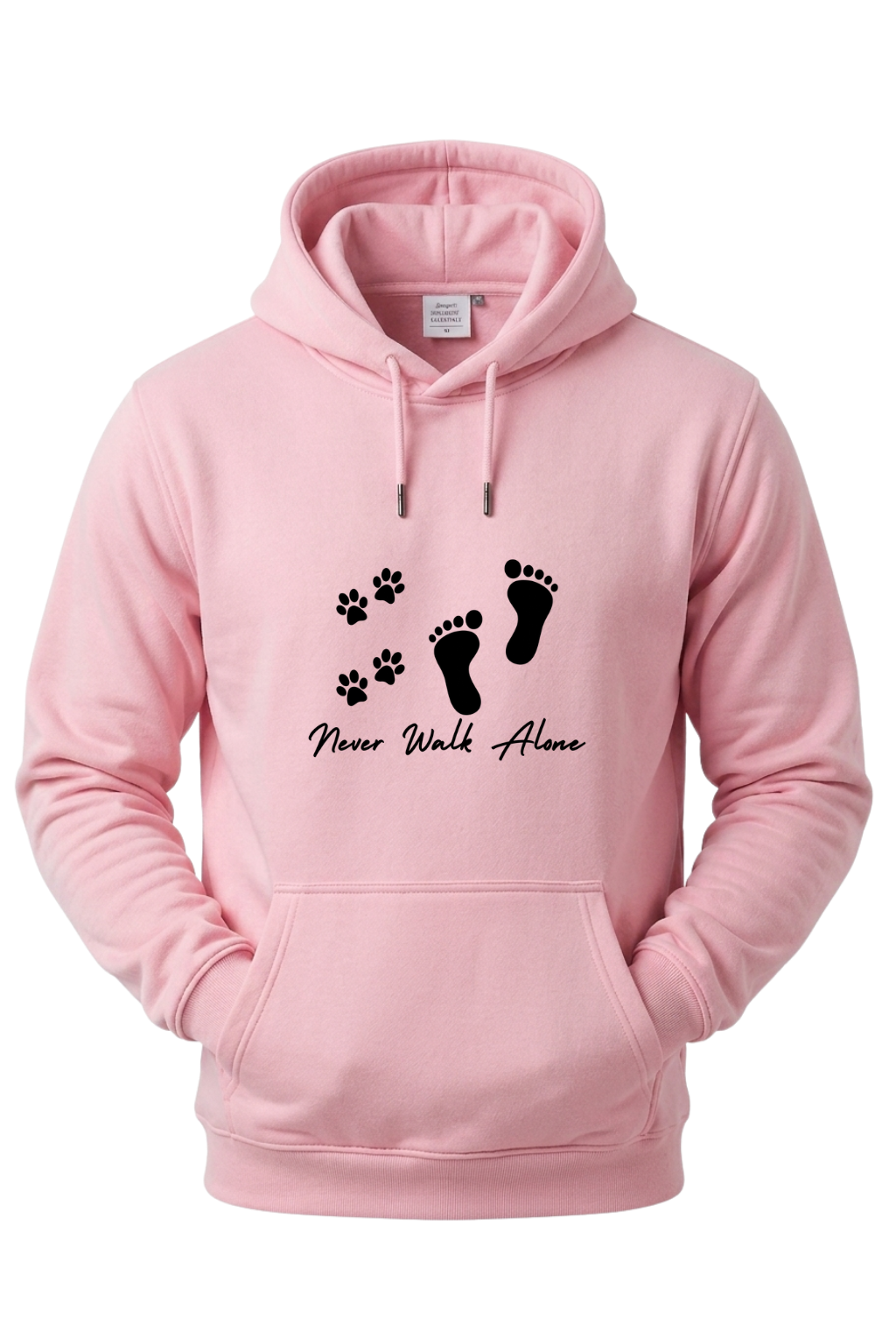 Never Alone Unisex Oversized Hoodie