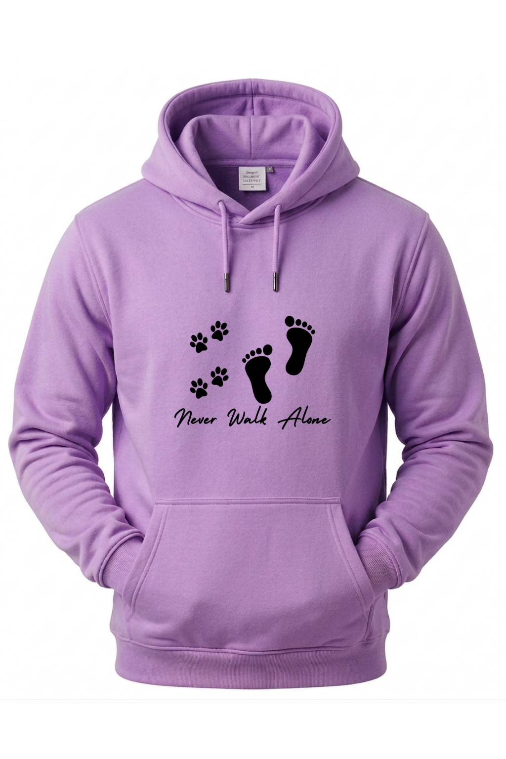 Never Alone Unisex Oversized Hoodie