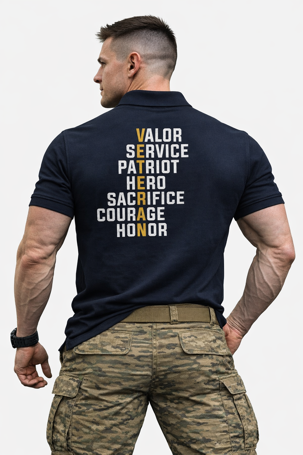 Veteran - Polo Tee