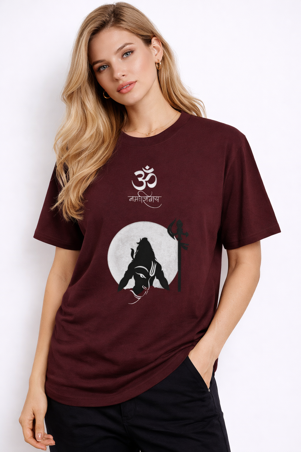 Om Namah Shivay - Oversized Tee