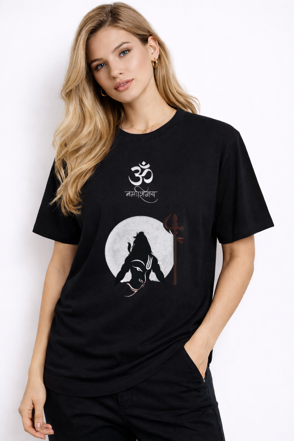 Om Namah Shivay - Oversized Tee