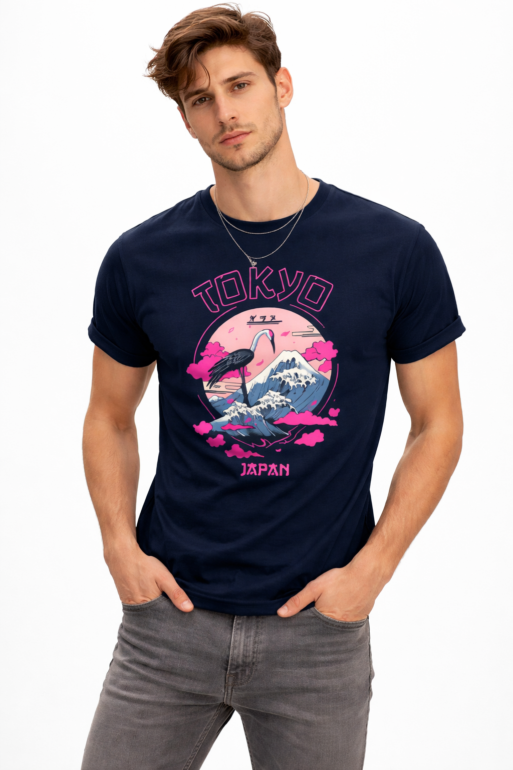 FLAMINGO Unisex Oversized Classic T-Shirt - 100% Cotton 240 GSM | THE HOUSE OF SIYA