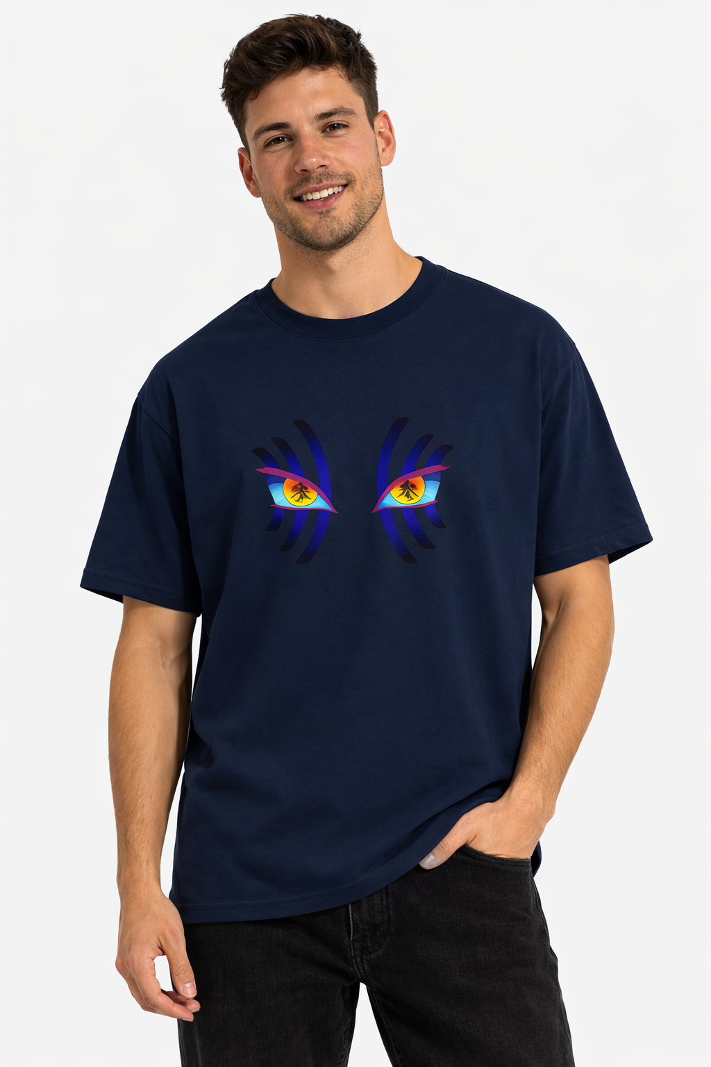 Demon Slayer Oversized - Oversized Tee