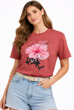 Flower Oversized - Oversized Tee