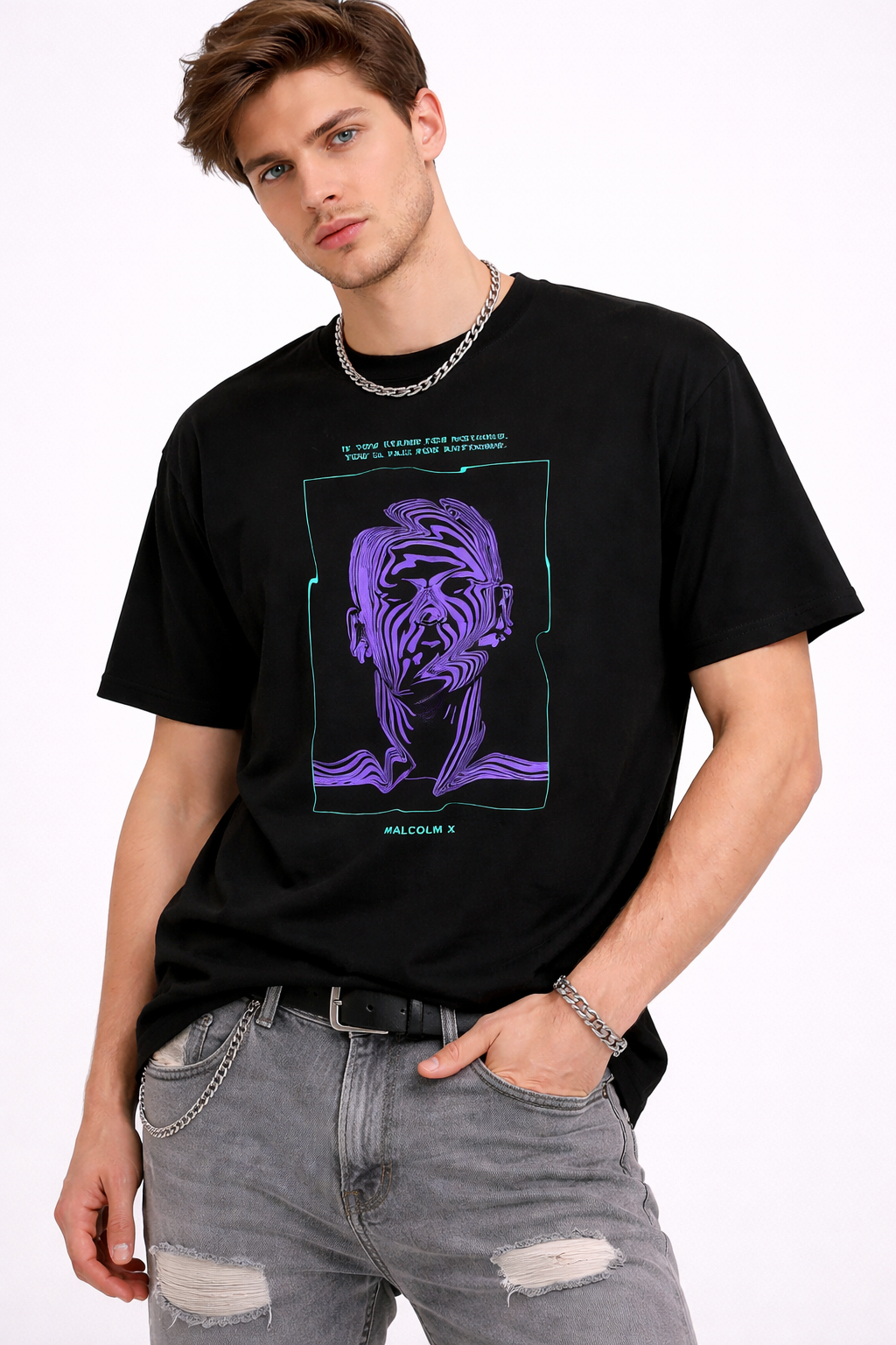 Malcolm Oversized - Oversized Tee