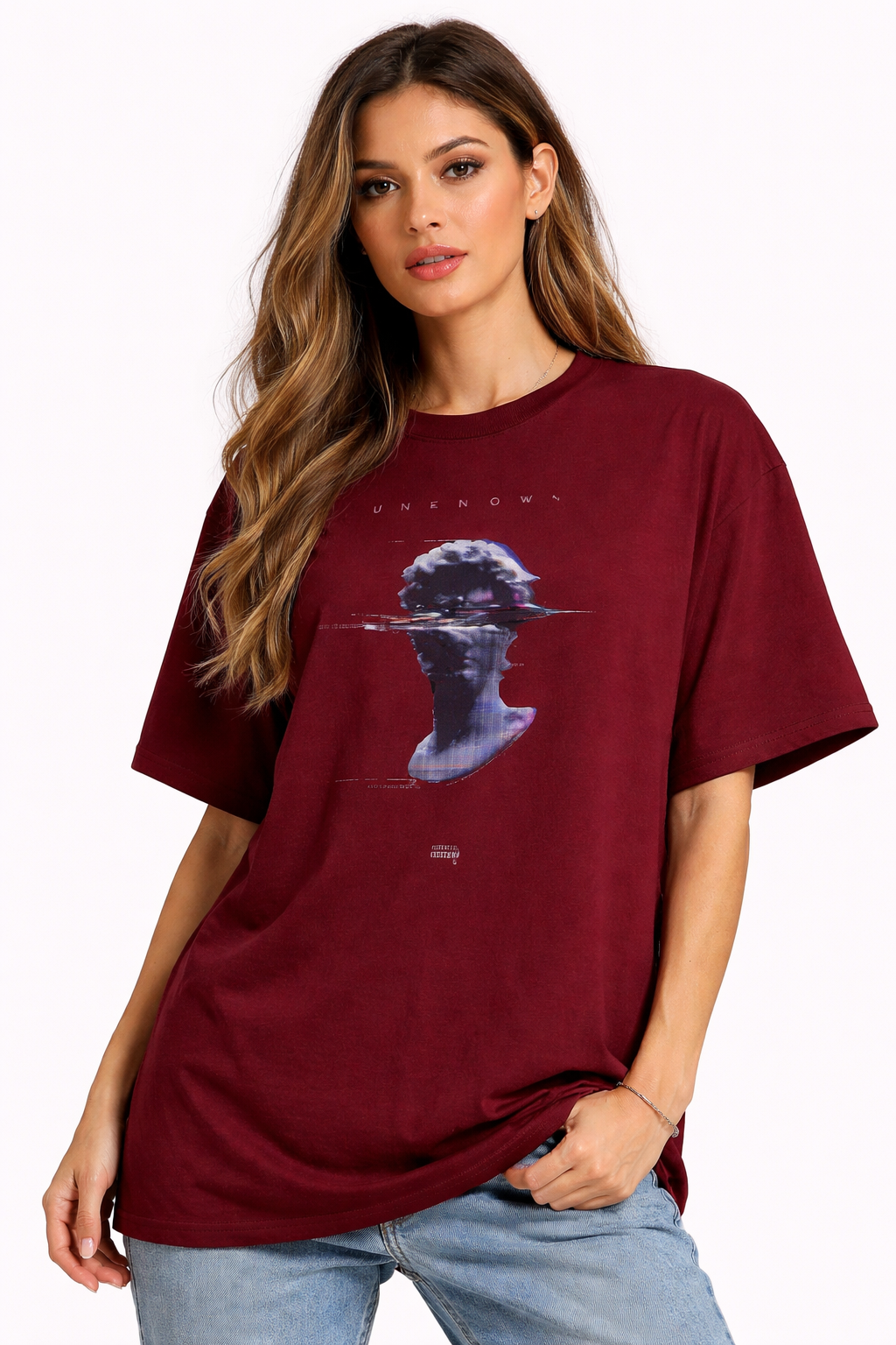 Abstract Oversized - Oversized Tee