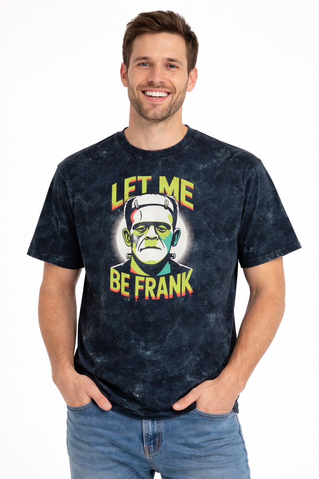 Let Me Be Frank - Acid Washed Tee