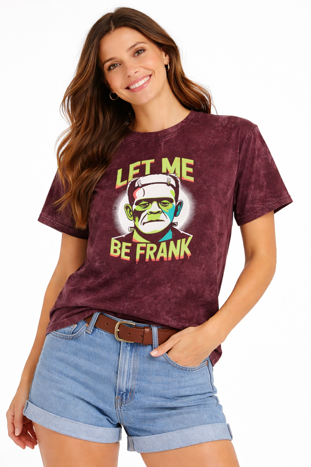 Let Me Be Frank - Acid Washed Tee