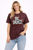 Be Badass - Acid Washed Tee