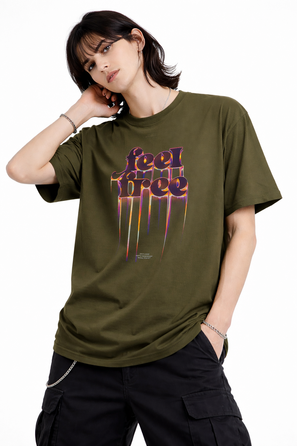 Feel Free Oversized - Oversized Tee