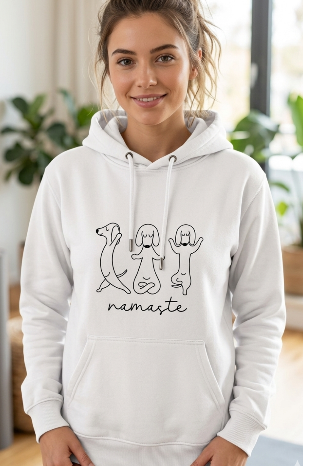 Namaste Unisex Oversized Hoodie