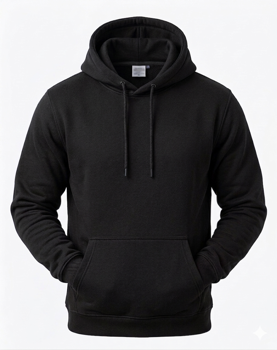 Plain Unisex Oversized Hoodie