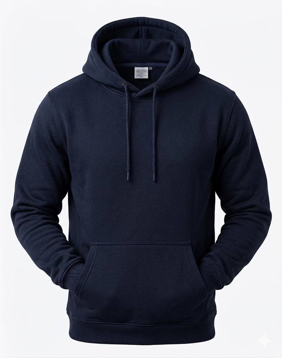 Plain Unisex Oversized Hoodie