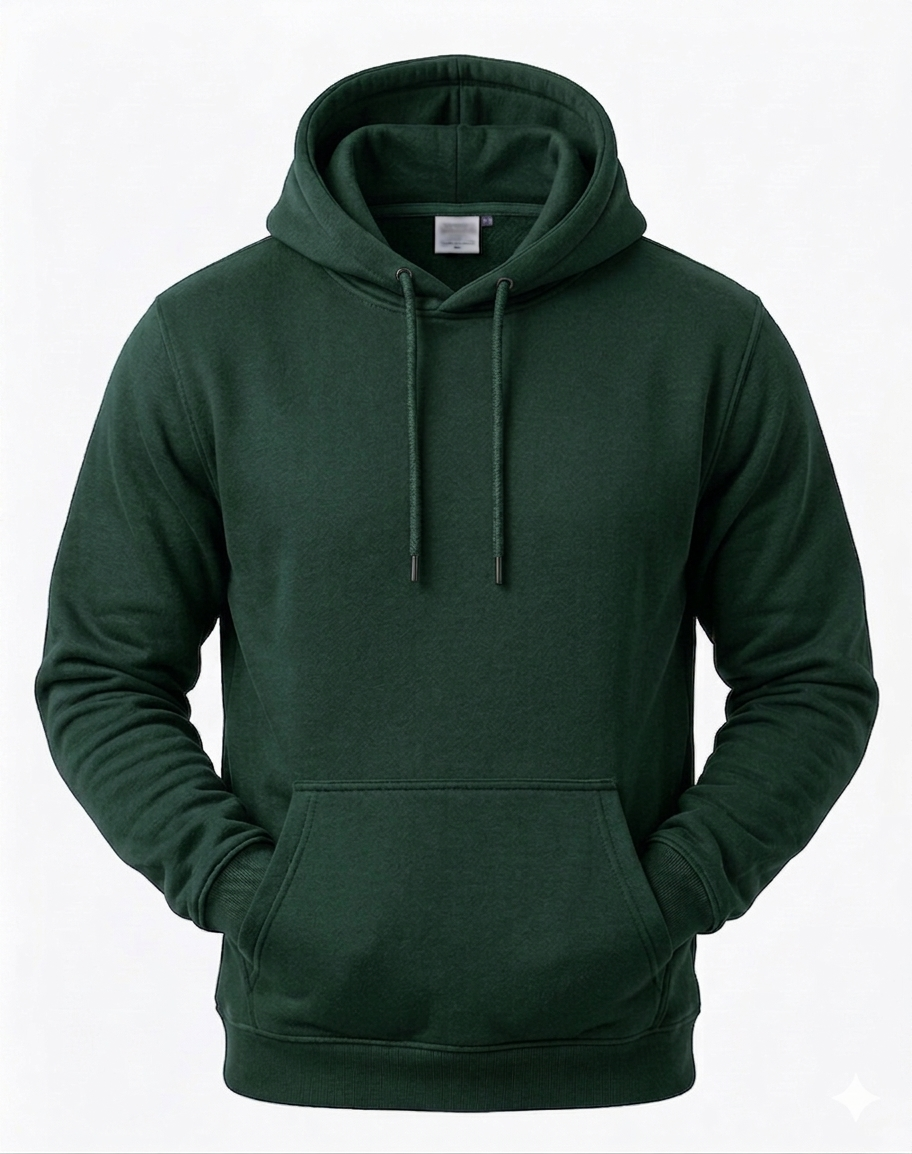 Plain Unisex Oversized Hoodie
