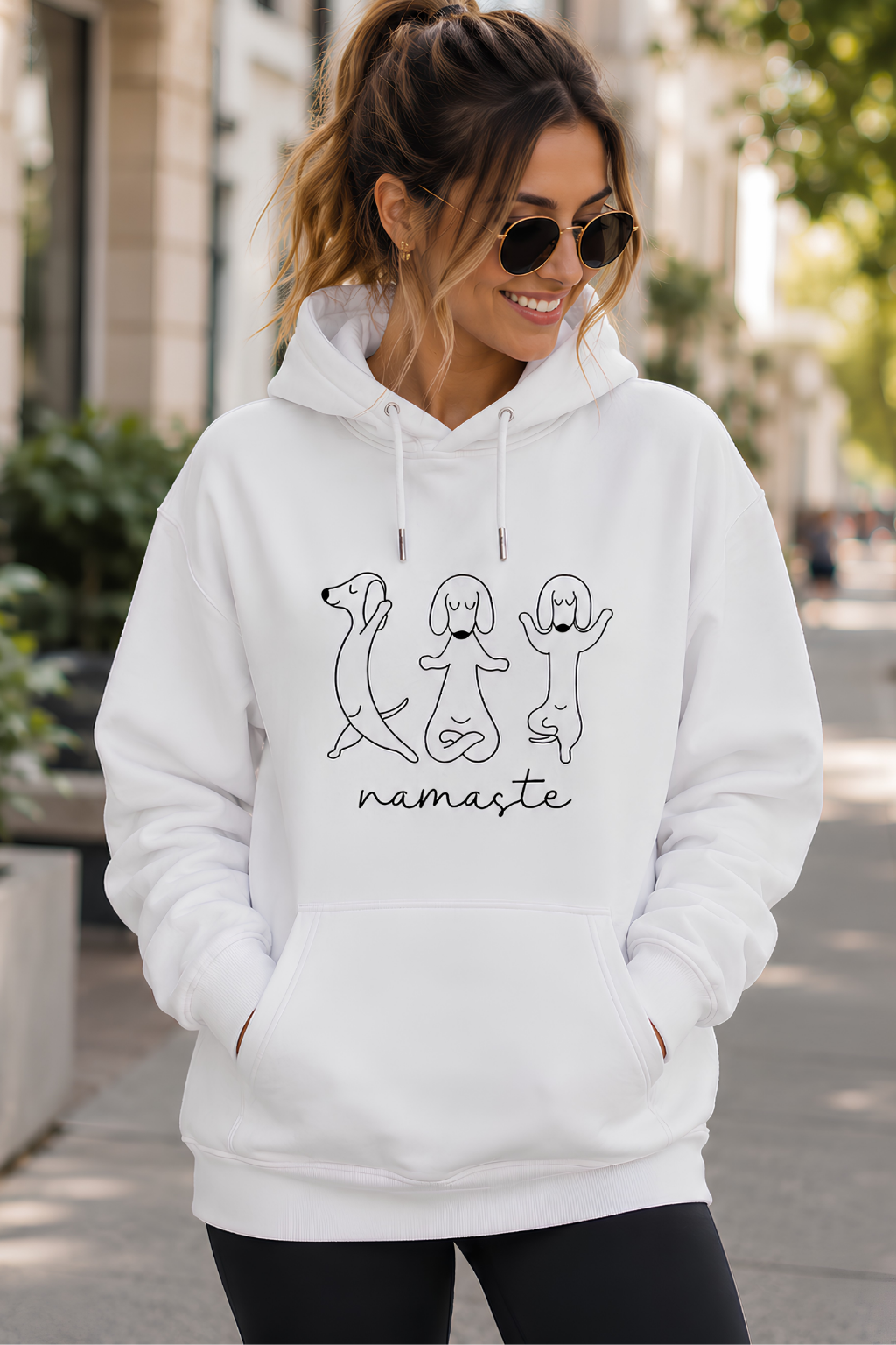 Namaste Unisex Oversized Hoodie