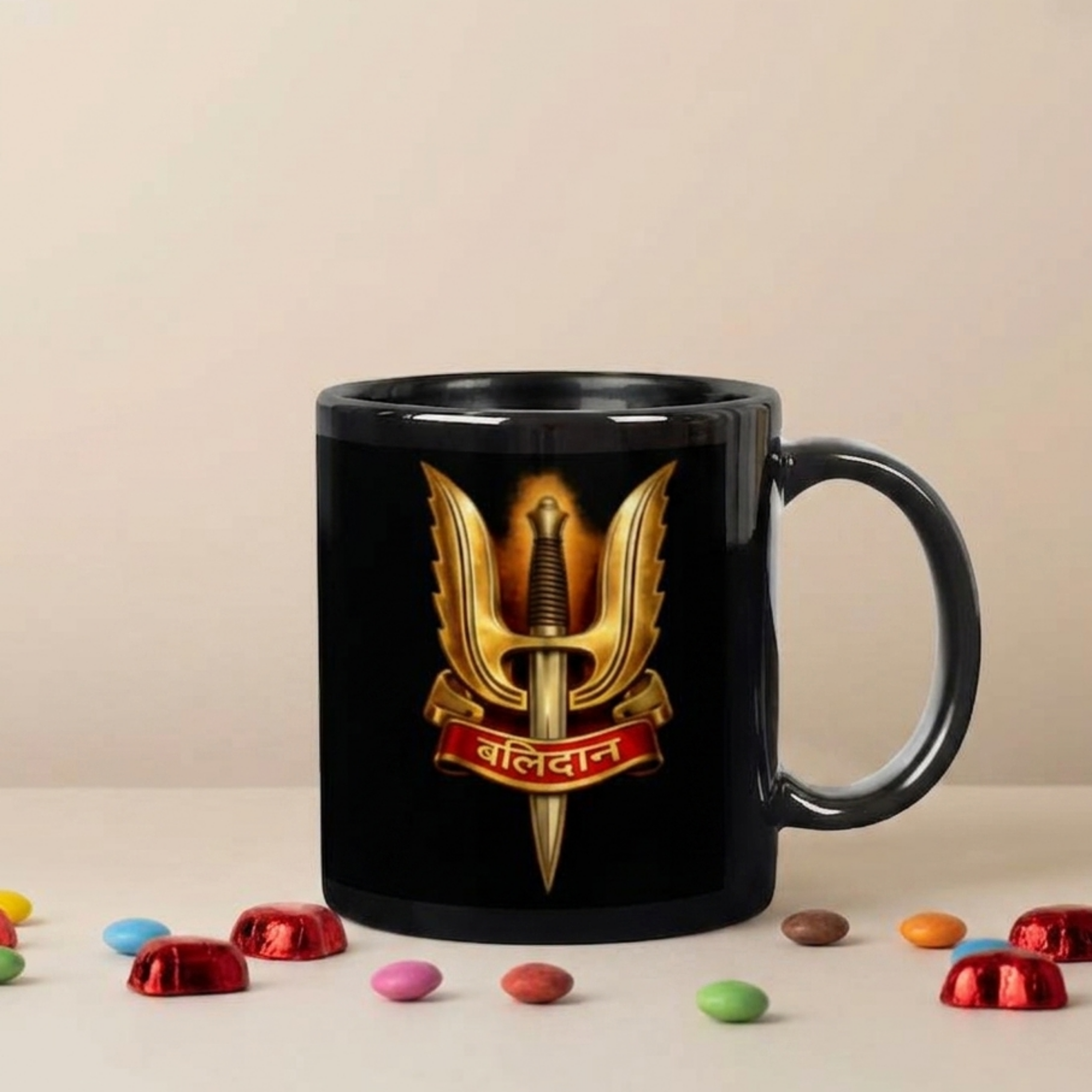 Balidan Black Coffee Mug
