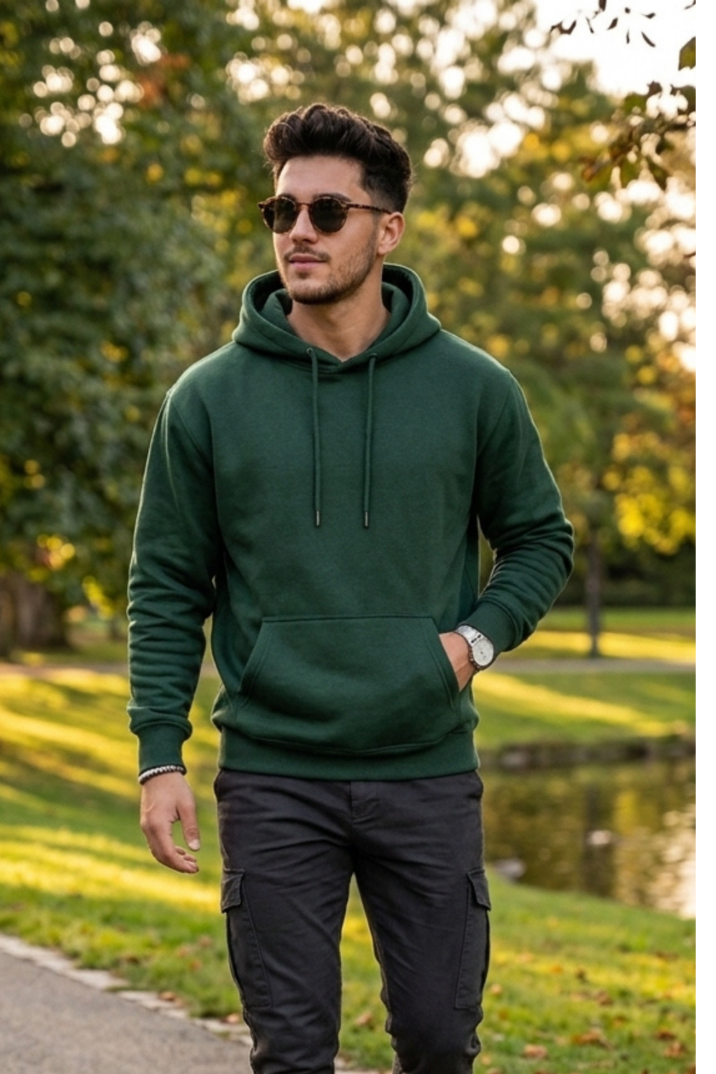 Plain Unisex Oversized Hoodie